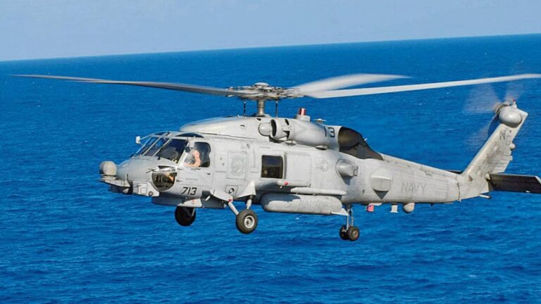 The Indian Navy has received six MH-60R multirole helicopter.