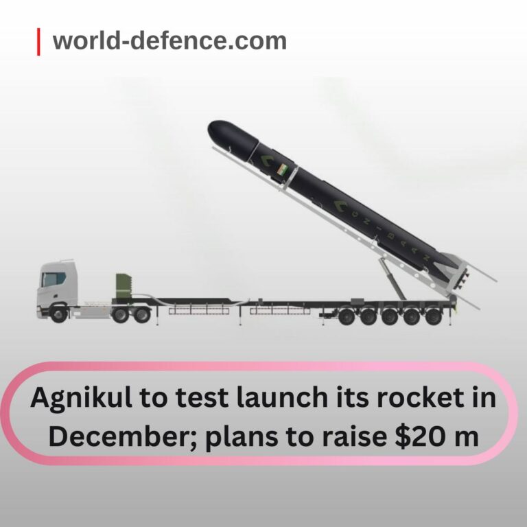 Agnikul to test launch its rocket in December; plans to raise $20 m