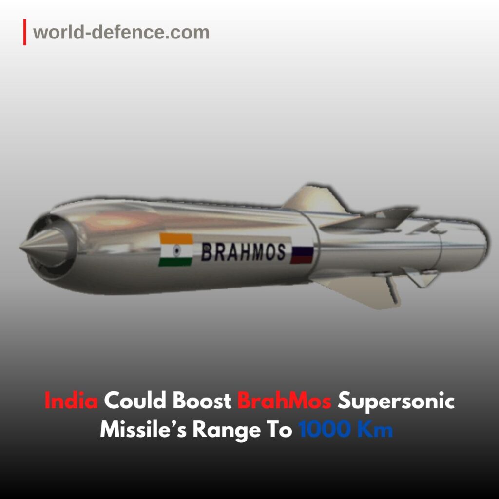 India Could Boost BrahMos Supersonic Missile’s Range To 1000 Km
