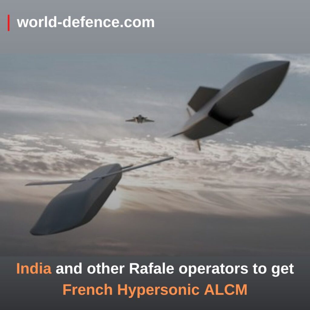 India and other Rafale operators to get French Hypersonic ALCM