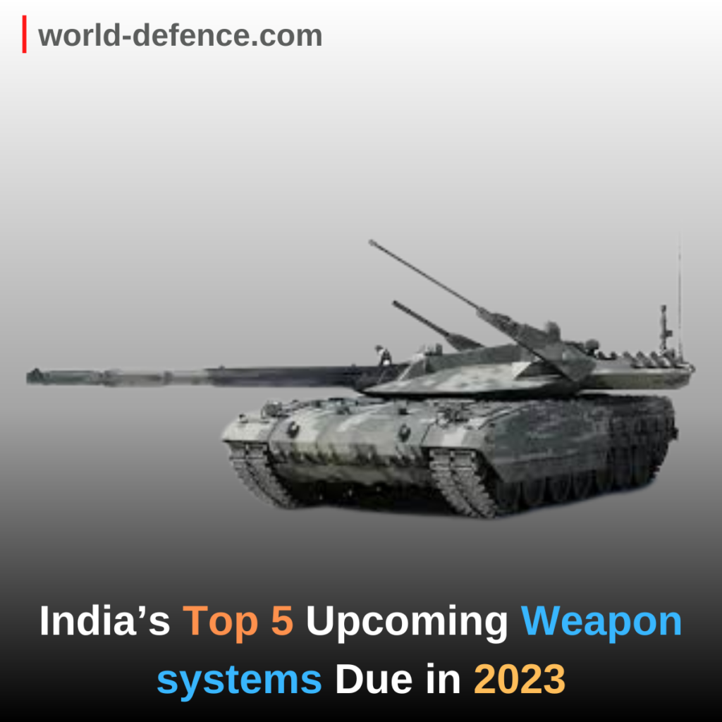 India’s Top 5 Upcoming Weapon systems Due in 2023