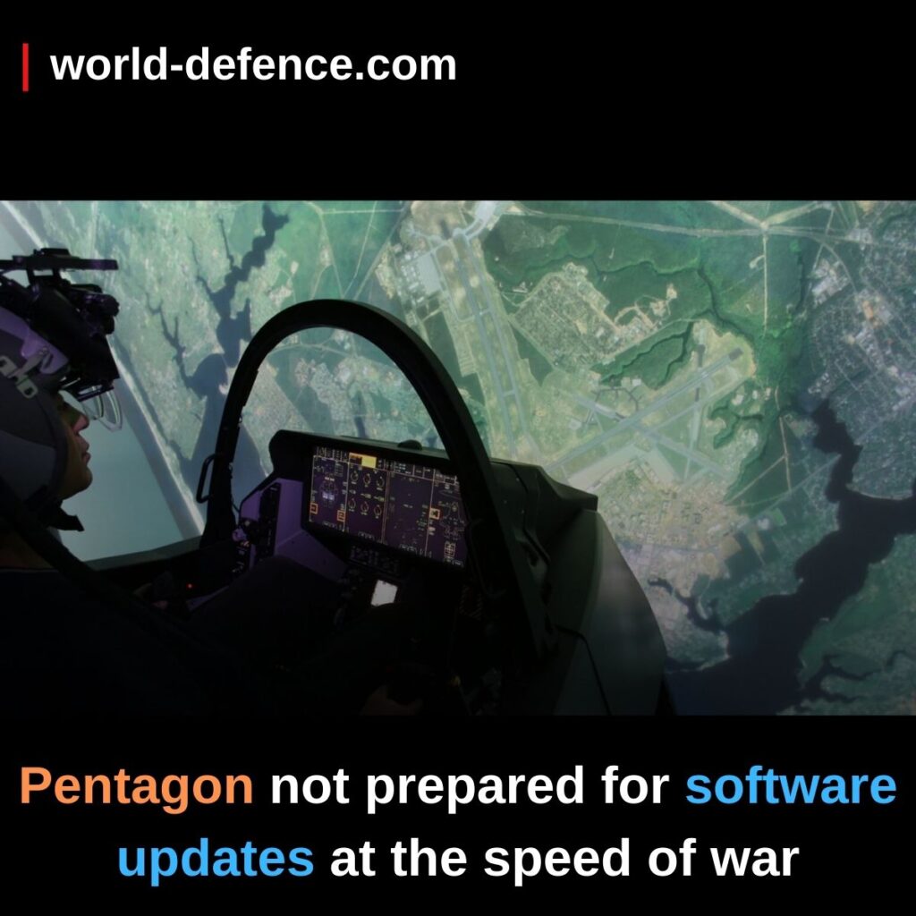 Pentagon not prepared for software updates at the speed of war