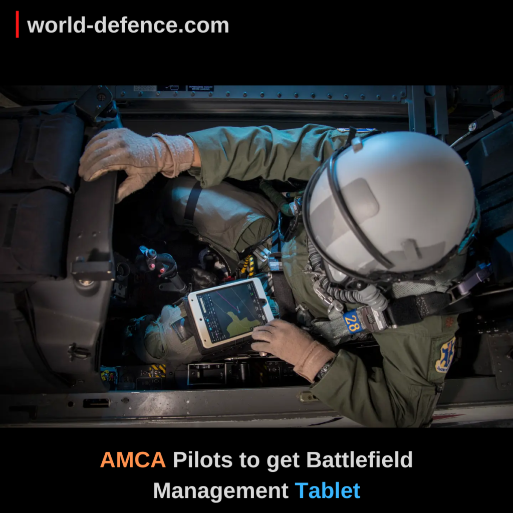 AMCA Pilots to get Battlefield Management Tablet