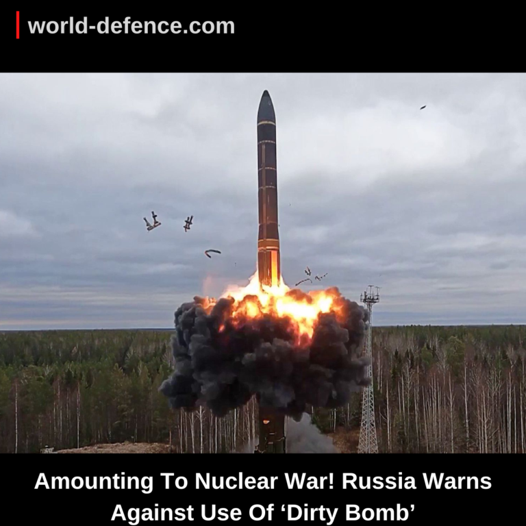 Amounting To Nuclear War! Russia Warns Against Use Of ‘Dirty Bomb’ That Even The US Has Discontinued