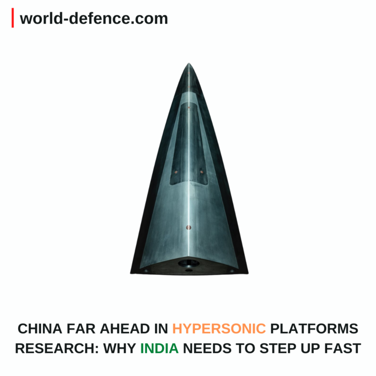 CHINA FAR AHEAD IN HYPERSONIC WEAPONS RESEARCH: WHY INDIA NEEDS TO STEP UP FAST