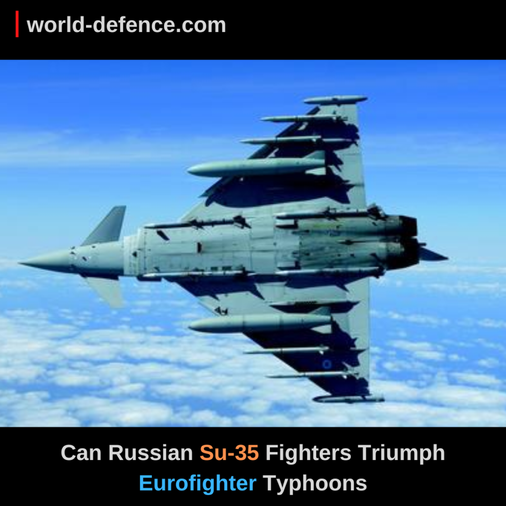 Can Russian Su-35 Fighters Triumph Eurofighter Typhoons