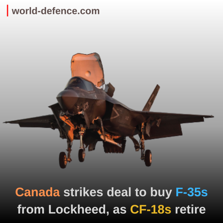 Canada strikes deal to buy F-35 from Lockheed, as CF-18s retire