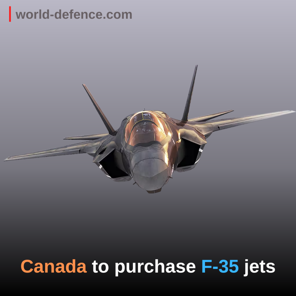 Canada to purchase F-35 jets