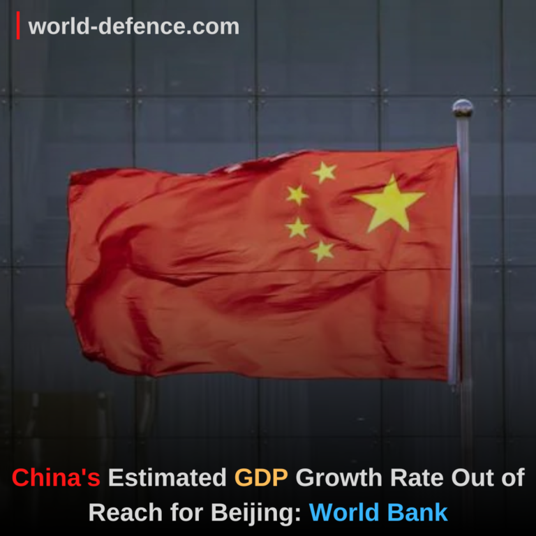 China’s Estimated GDP Growth Rate Out of Reach for Beijing: World Bank