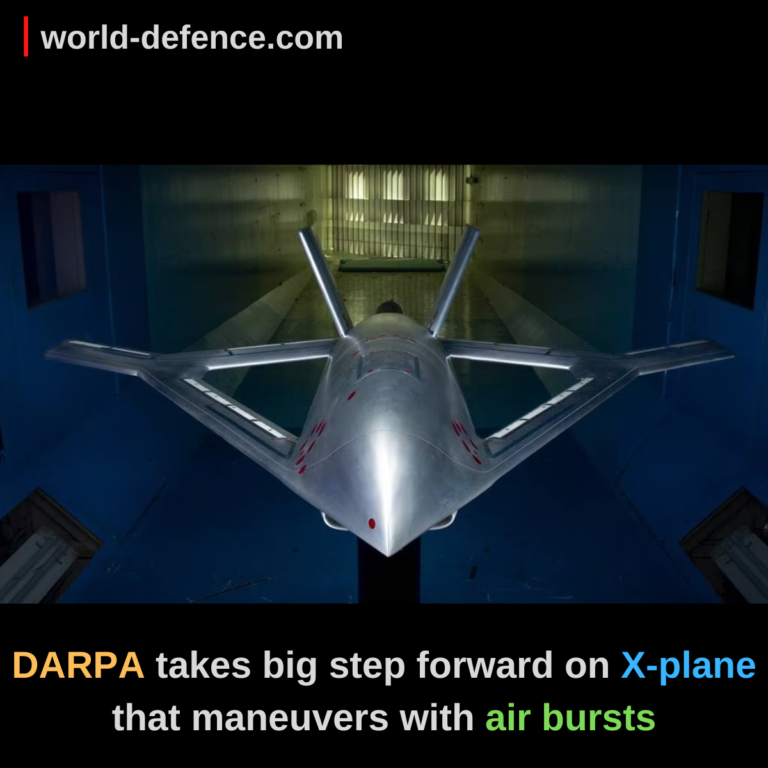 DARPA takes big step forward on X-plane that maneuvers with air bursts