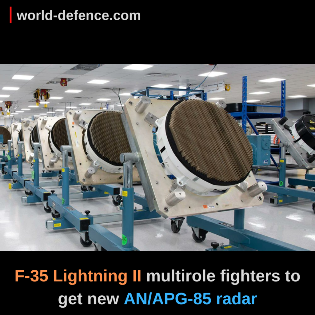 F-35 Lightning II multirole fighters to get new ANAPG-85 radar