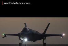 F-35 jet conducts test flight with TR-3 configuration