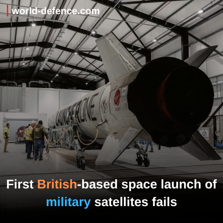 First British-based space launch of military satellites fails