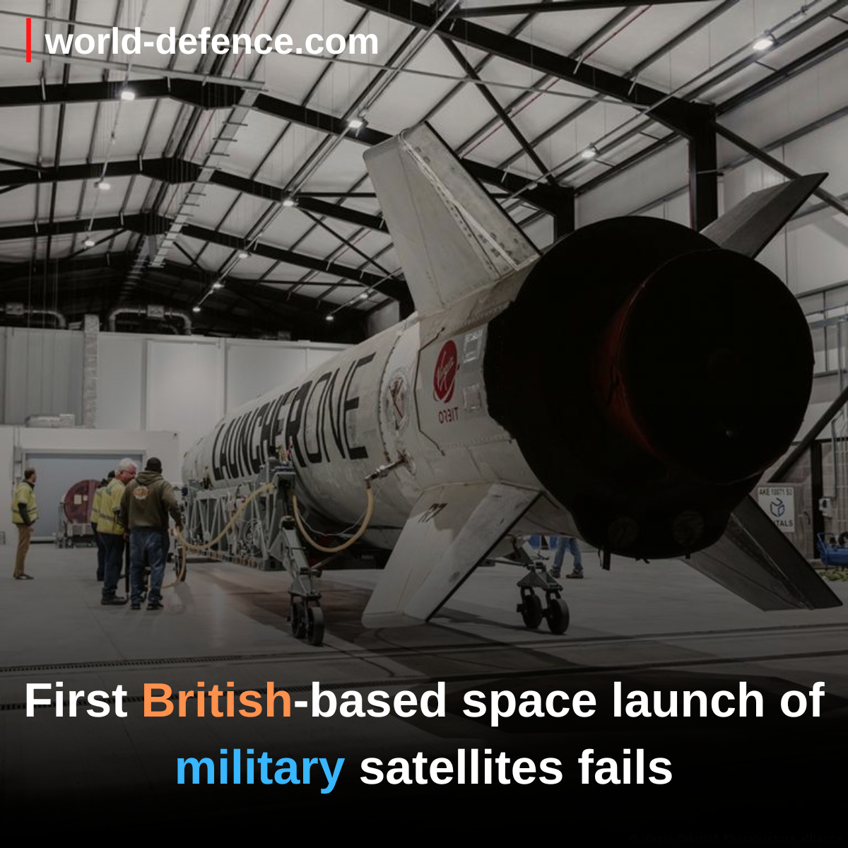 First British-based Space Launch Of Military Satellites Fails