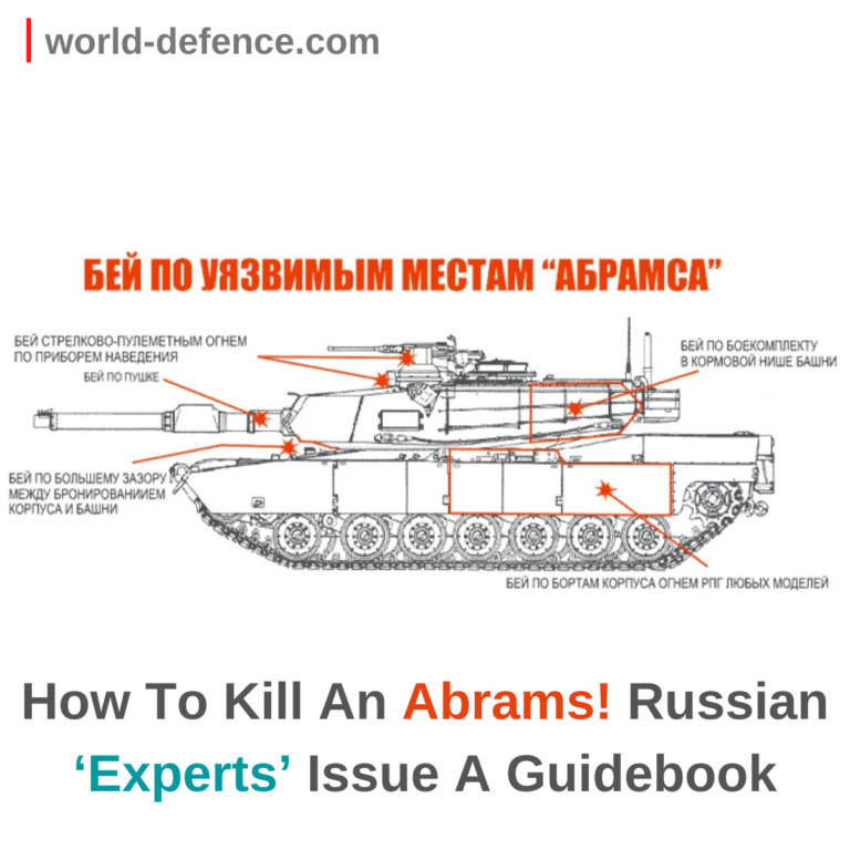 How To Kill An Abrams! Russian ‘Experts’ Issue A Guidebook On Where & How To Destroy The US Main Battle Tank