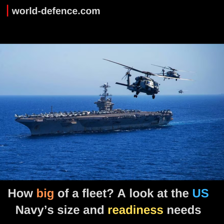 How big of a fleet? A look at the US Navy size and readiness needs