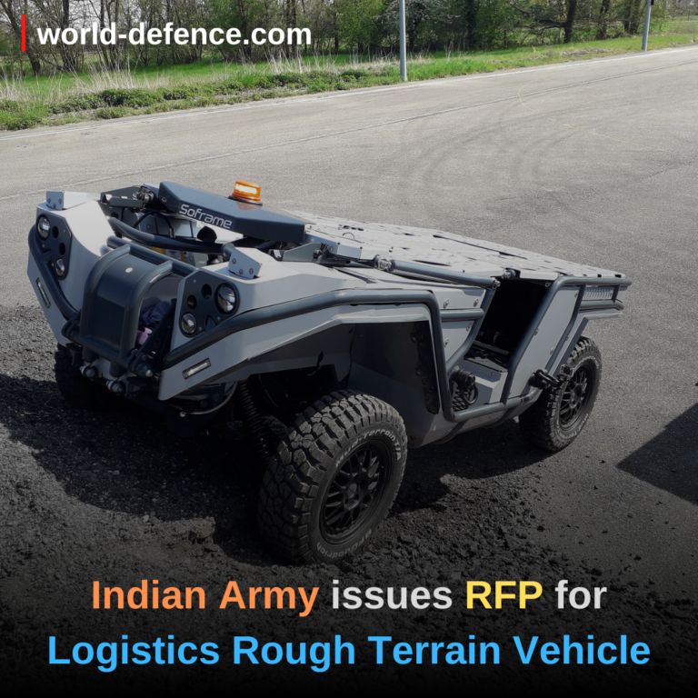 Indian Army issues RFP for Logistics Rough Terrain Vehicle