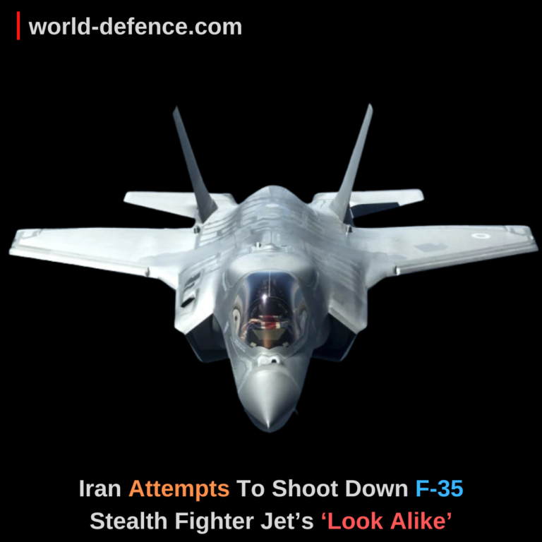 Iran Attempts To Shoot Down F-35 Stealth Fighter Jet’s ‘Look Alike’
