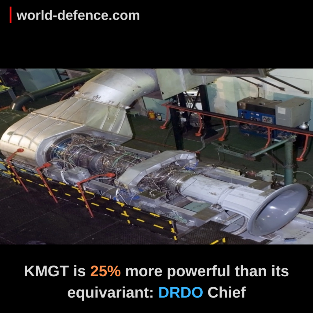 KMGT is 25% more powerful than its equivariant DRDO Chief