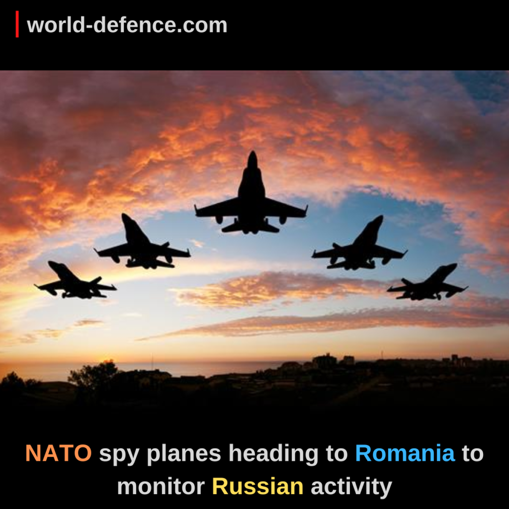 NATO spy planes heading to Romania to monitor Russian activity