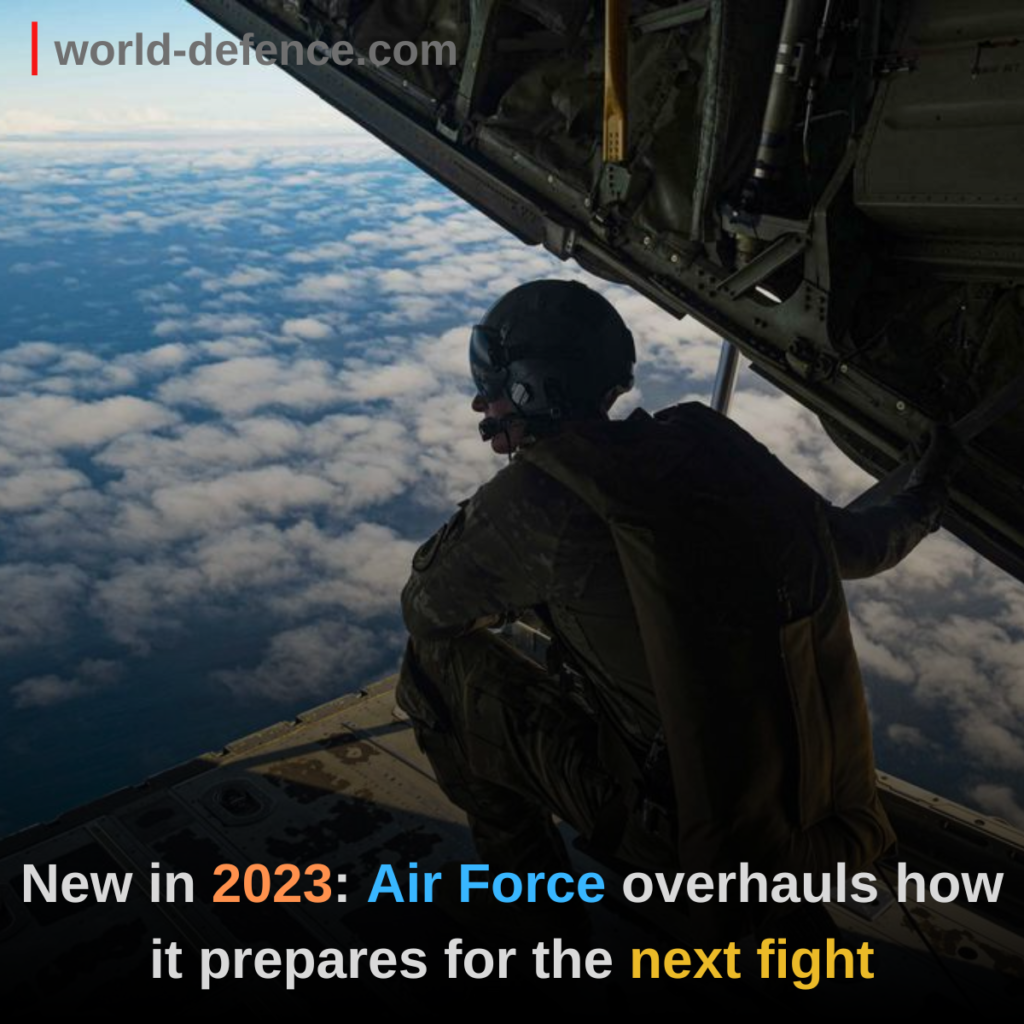 New in 2023 Air Force overhauls how it prepares for the next fight