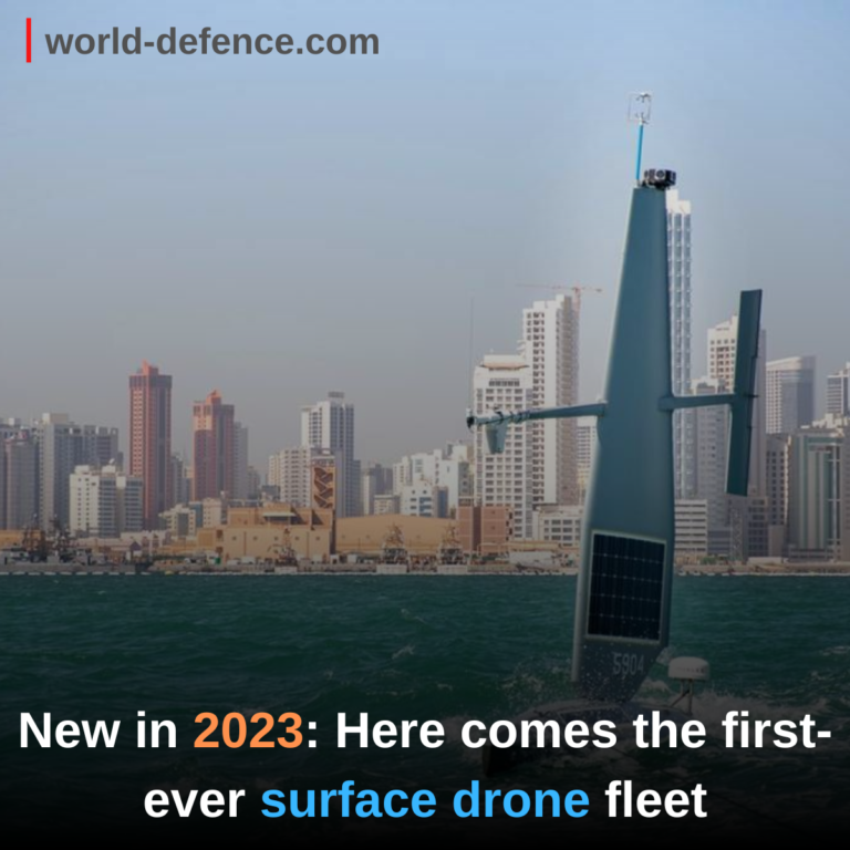New in 2023: Here comes the first-ever surface drone fleet