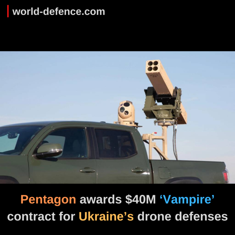 Pentagon awards $40M ‘Vampire’ contract for Ukraine’s drone defenses