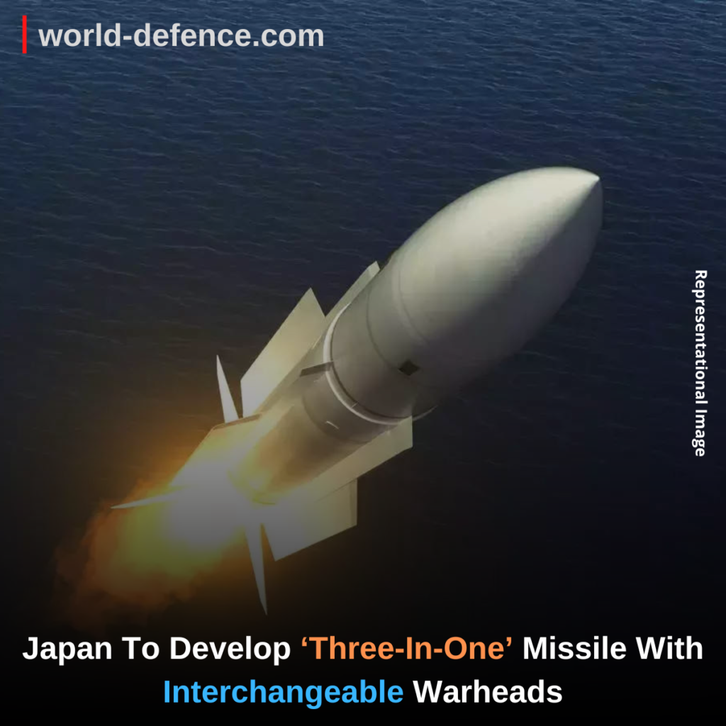 Japan To Develop ‘Three-In-One’ Missile With Interchangeable Warheads