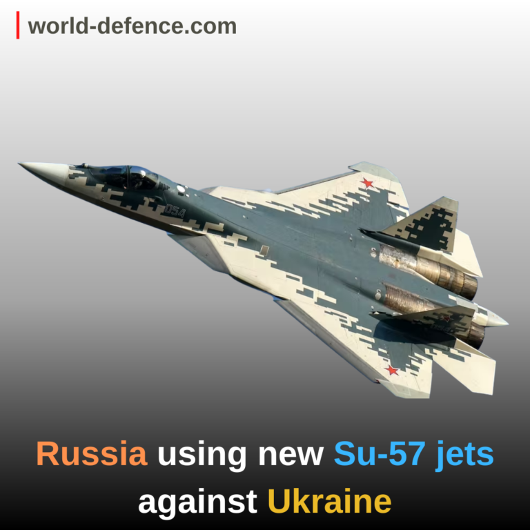 Russia using new Su-57 jets against Ukraine