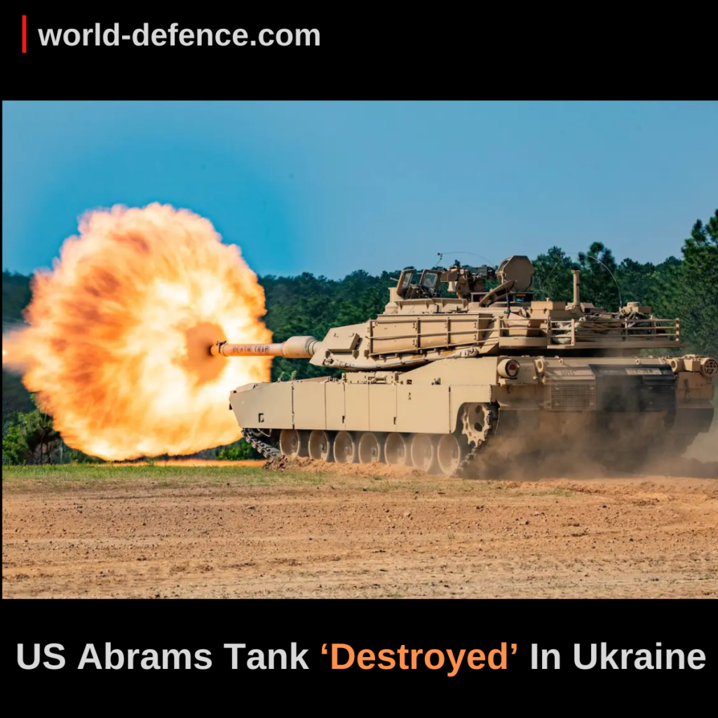 US Abrams Tank ‘Destroyed’ In Ukraine