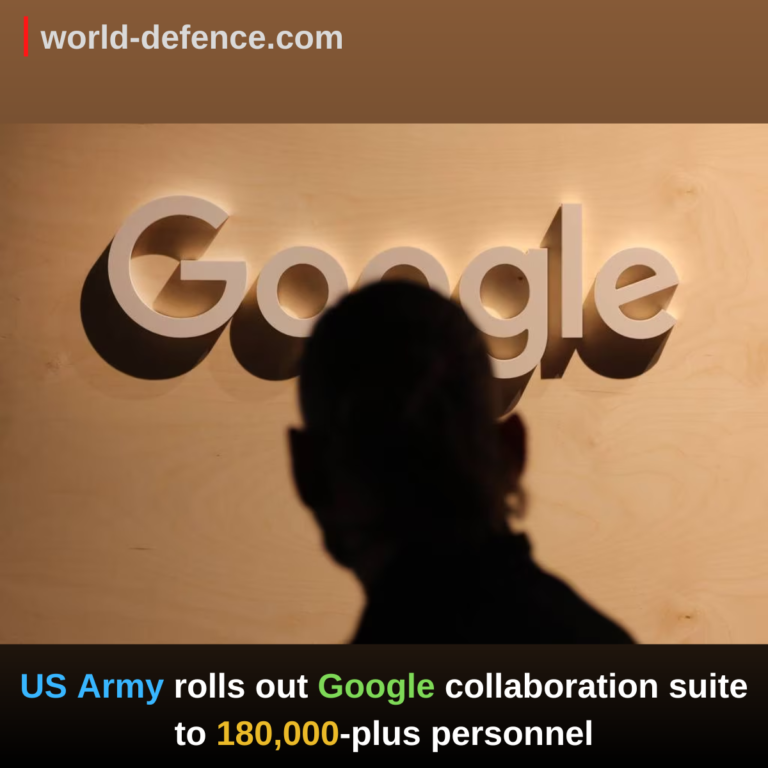 US Army rolls out Google collaboration suite to 180,000-plus personnel