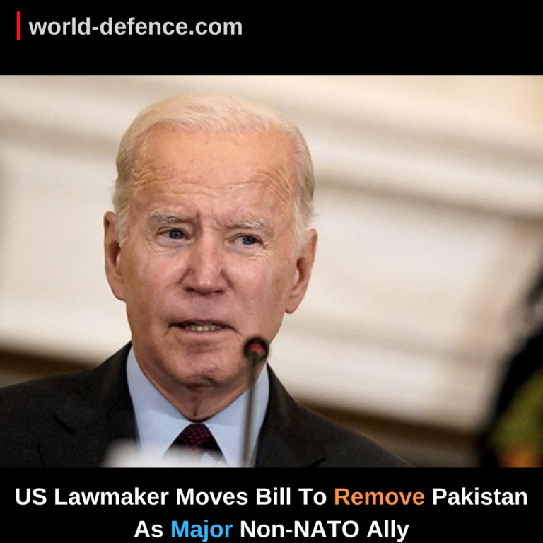 US Lawmaker Moves Bill To Remove Pakistan As Major Non-NATO Ally