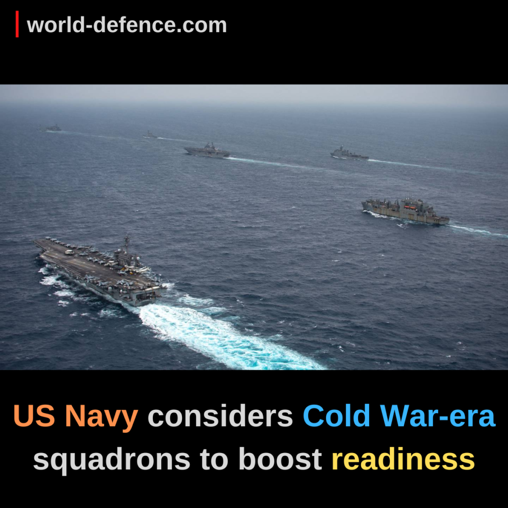 US Navy considers Cold War-era squadrons to boost readiness