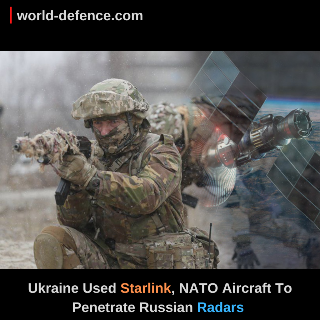 Ukraine Used Starlink, NATO Aircraft To Penetrate Russian Radars