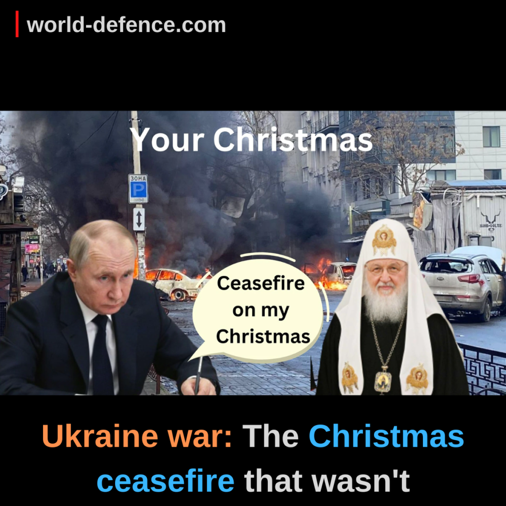 Ukraine war The Christmas ceasefire that wasn't