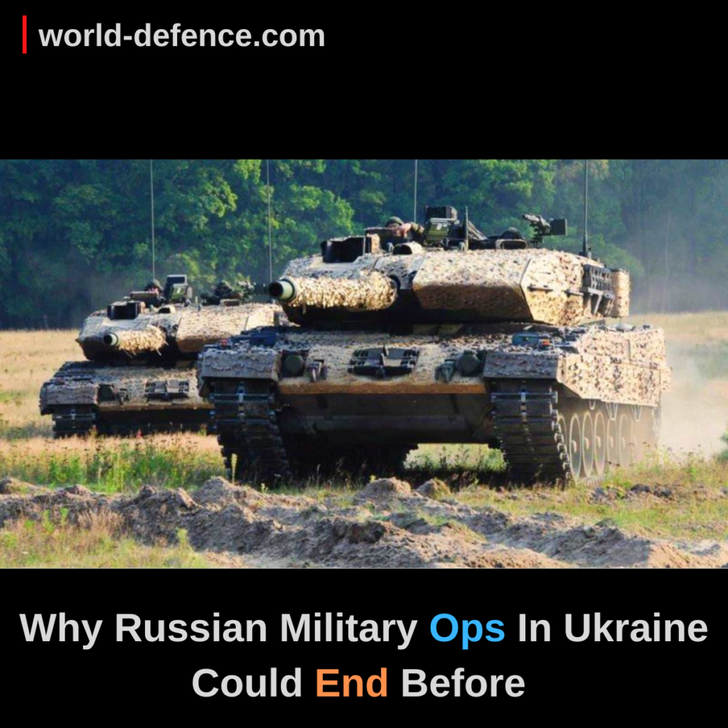 Why Russian Military Ops In Ukraine Could End Before