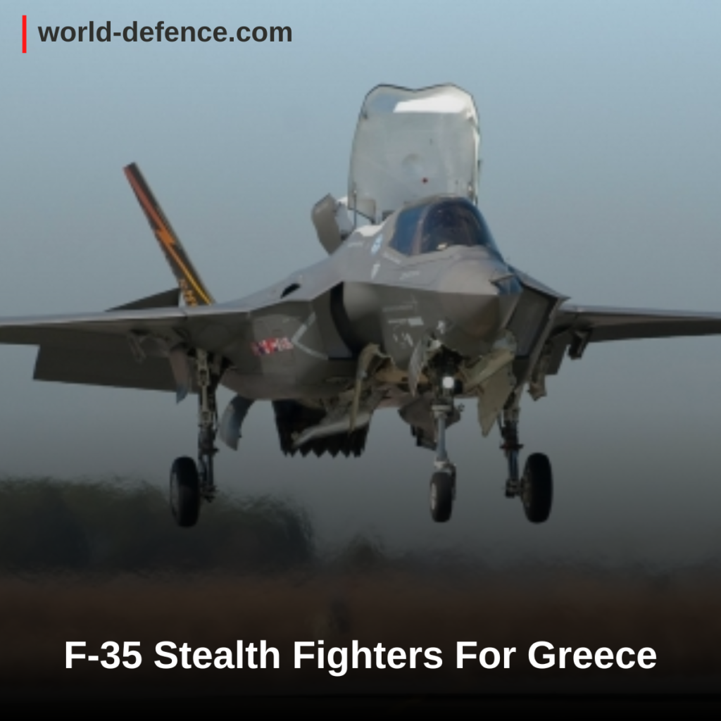 F-35 Stealth Fighters For Greece