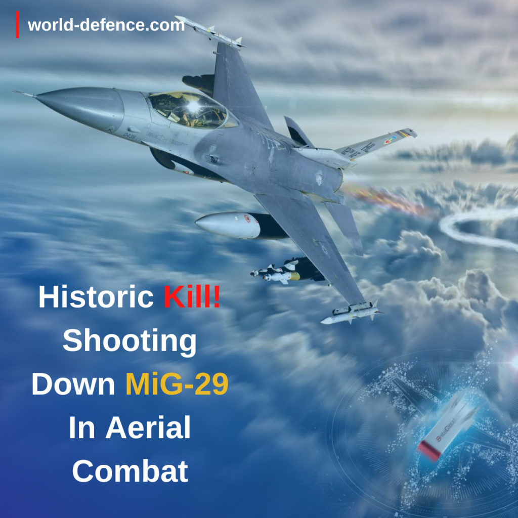 Historic Kill! Shooting Down MiG-29 In Aerial Combat