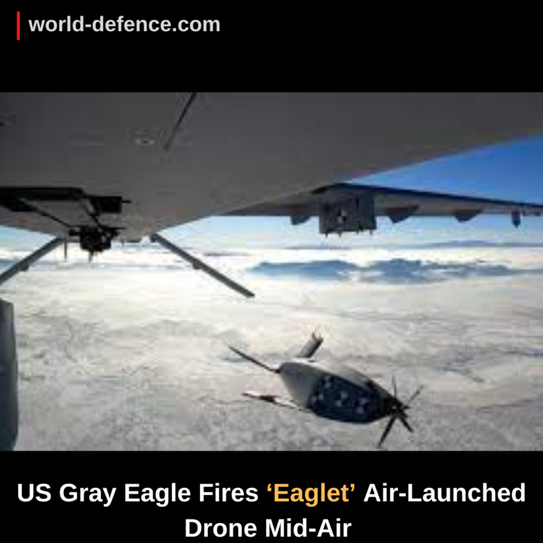 Historic Milestone! US Gray Eagle Fires ‘Eaglet’ Air-Launched Drone Mid-Air For The First Time: Here’s All About It!