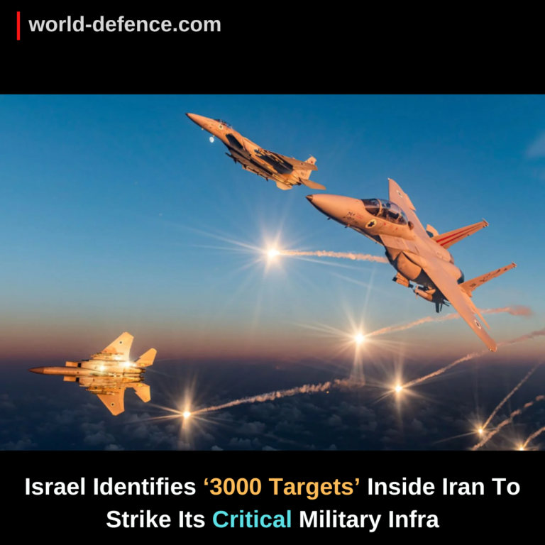 Israel Identifies ‘3000 Targets’ Inside Iran To Strike Its Critical Military Infra – French Media Report
