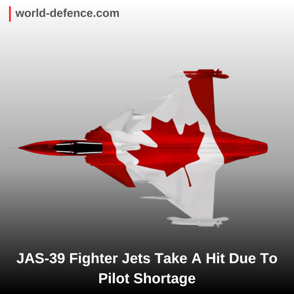 JAS-39 Fighter Jets Take A Hit Due To Pilot Shortage