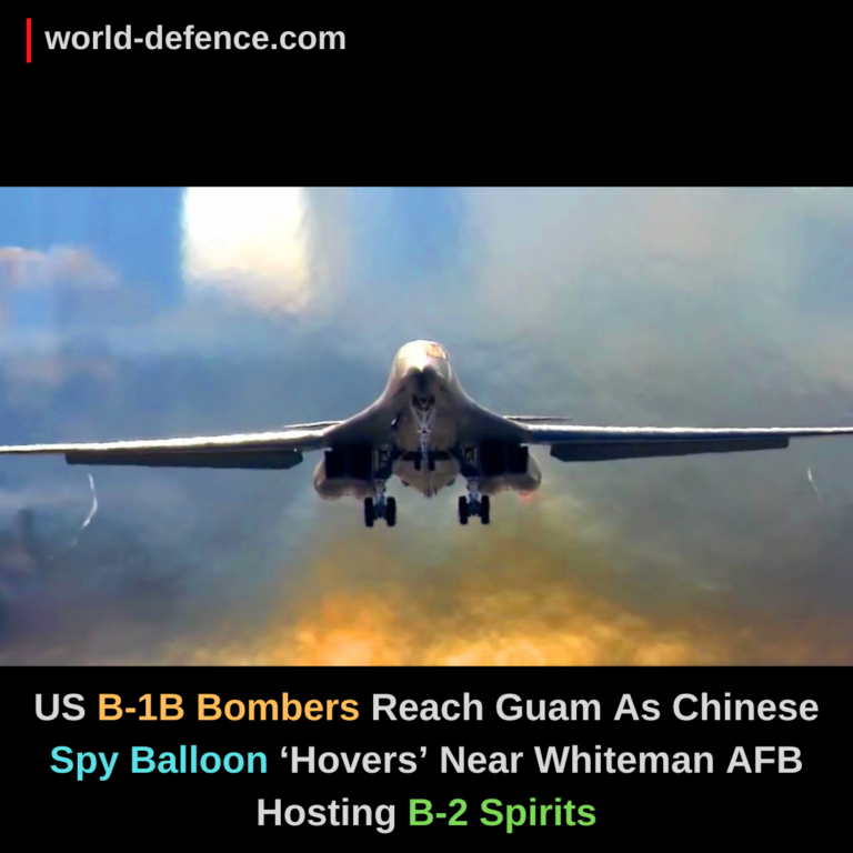 US B-1B Bombers Reach Guam As Chinese Spy Balloon ‘Hovers’ Near Whiteman AFB Hosting B-2 Spirits