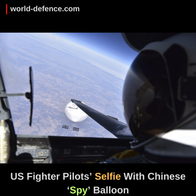 US Fighter Pilots’ Selfie With Chinese ‘Spy’ Balloon Awes Netizens As ‘Dragon Lady’ Flies Over The Intruder