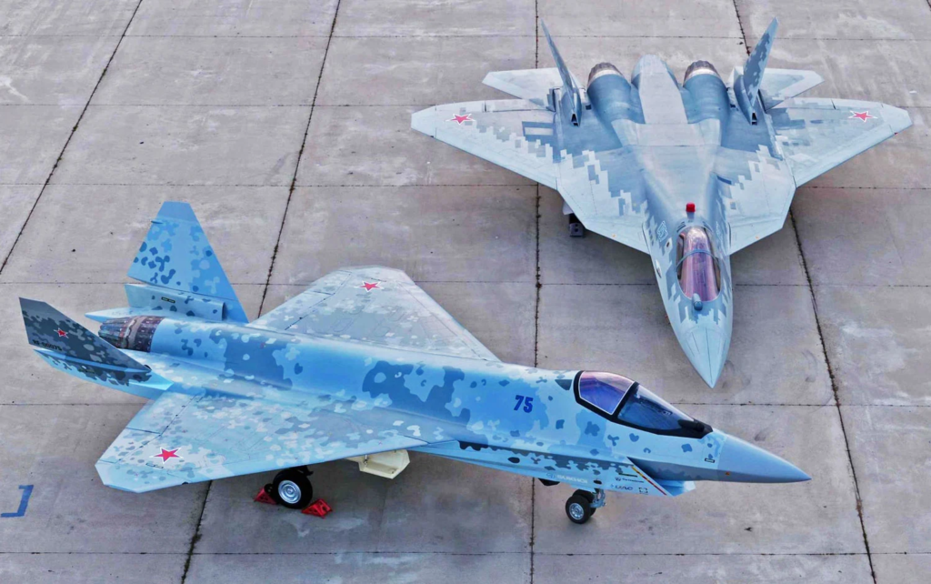 File Image: Su-57-& Su-75 (Checkmate)