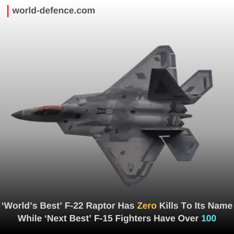 ‘World’s Best’ F-22 Raptor Has Zero Kills To Its Name While ‘Next Best’ F-15 Fighter Have Over 100. Why?