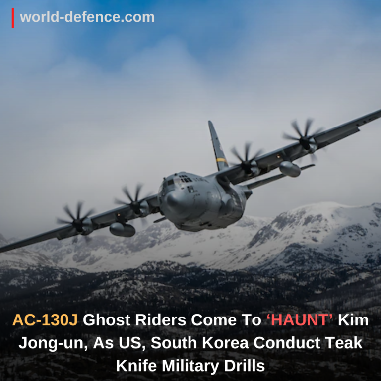 AC-130J Ghost Riders Come To ‘HAUNT’ Kim Jong-un, As US, South Korea Conduct Teak Knife Military Drills