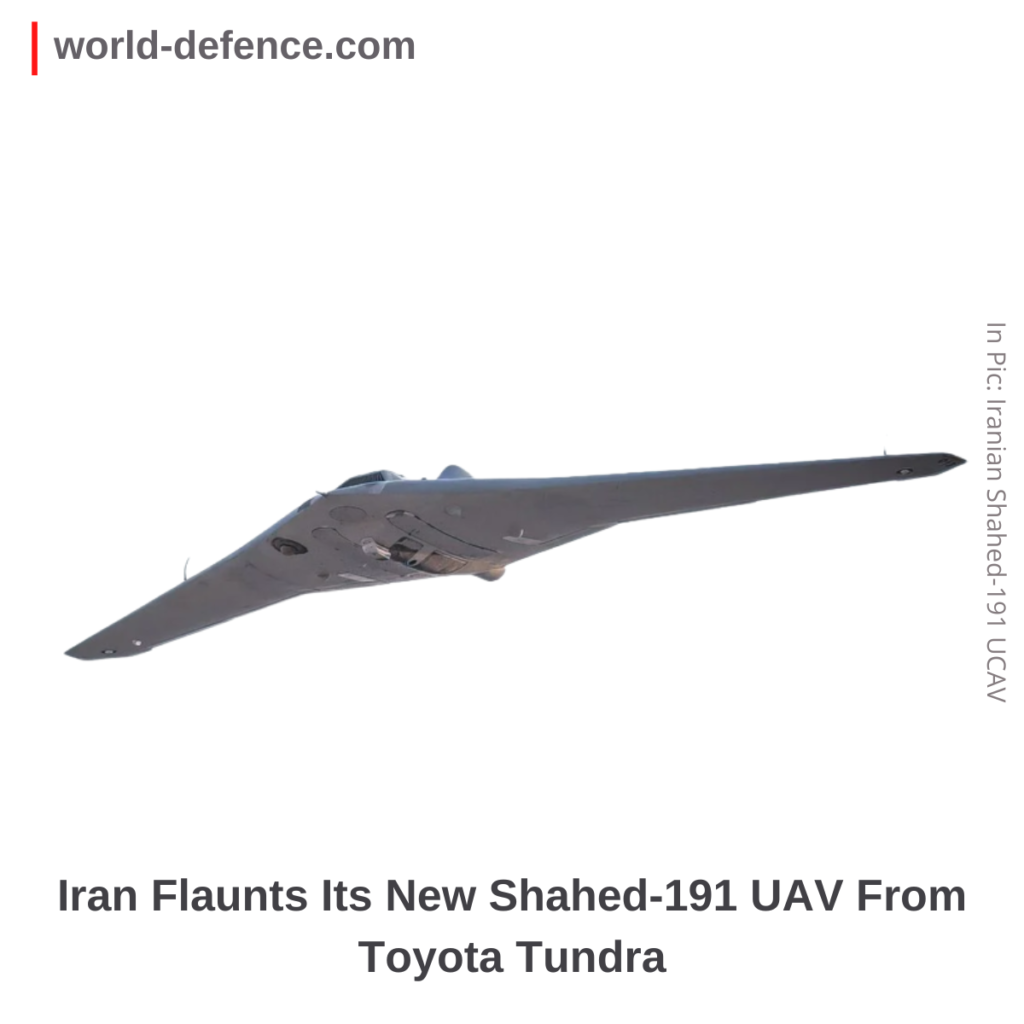 In Pic Iranian Shahed-191 UCAV