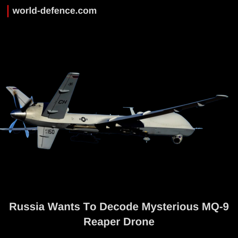 ‘Strip It Down To The Last Bolt’: Russia Wants To Decode Mysterious MQ-9 Reaper Drone That Crashed In The Black Sea