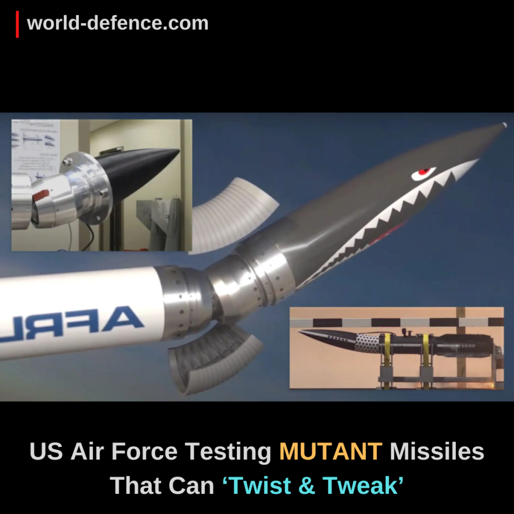 US Air Force Testing MUTANT Missiles That Can ‘Twist & Tweak’