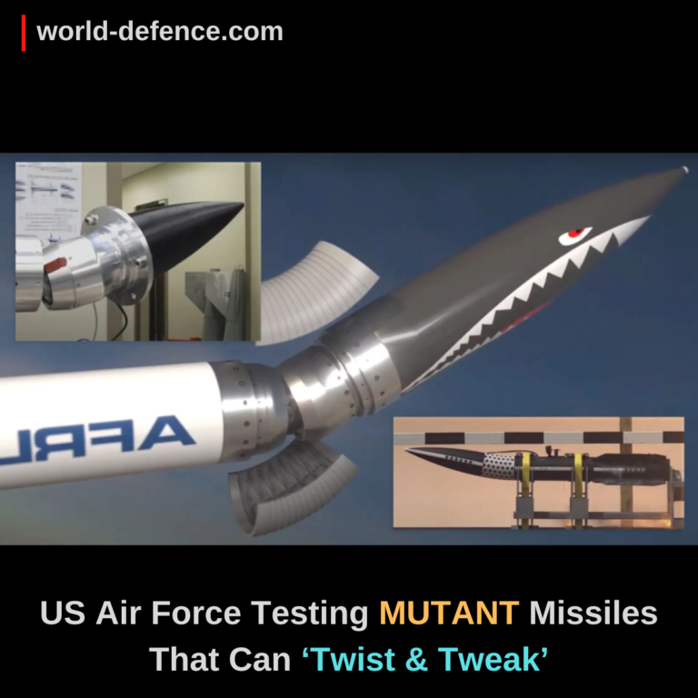 US Air Force Testing MUTANT Missiles That Can ‘Twist & Tweak’ & Strike Highly Maneuverable Aerial Targets